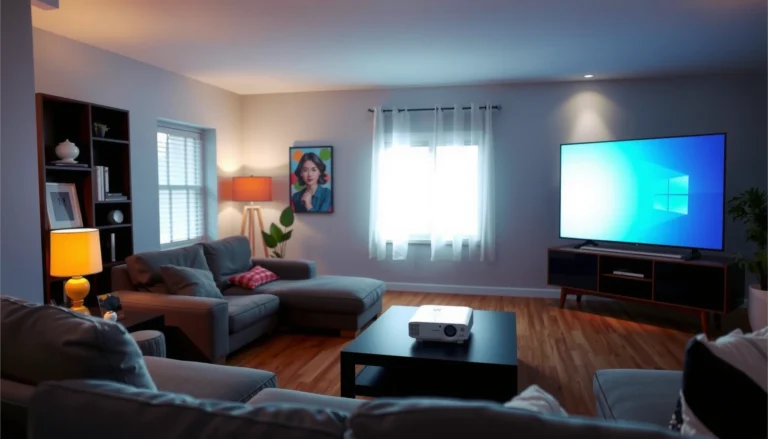 Comparison of electricity consumption between a projector and a TV.