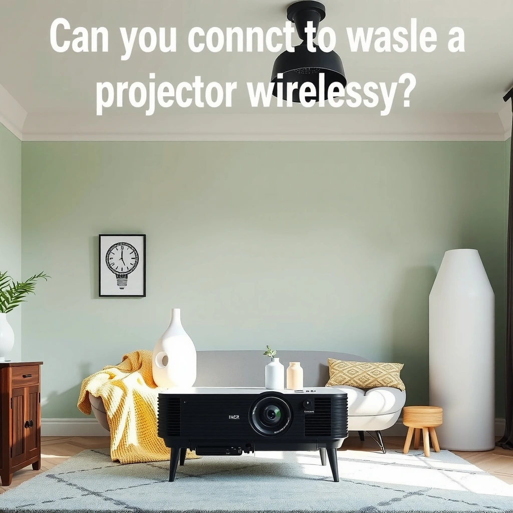 Projector Wireless Compatibility - can you connect to a projector wirelessly