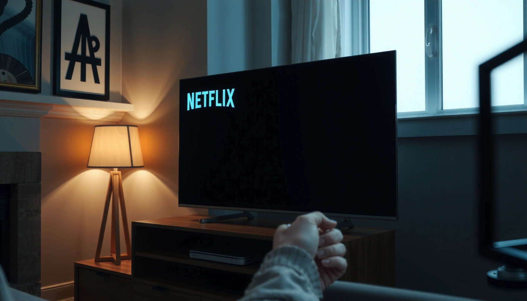 Step-by-step guide on putting Netflix on a Smart TV with clear instructions.
