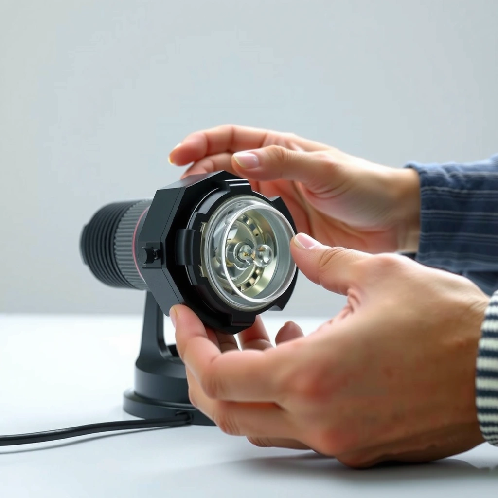 Replacement Bulb - how to change the bulb in a projector