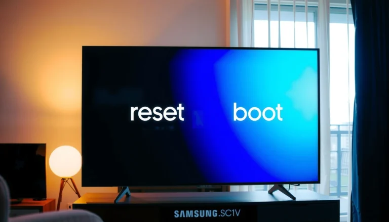 Step-by-step guide on how to reset a Samsung Smart TV for troubleshooting and setup.