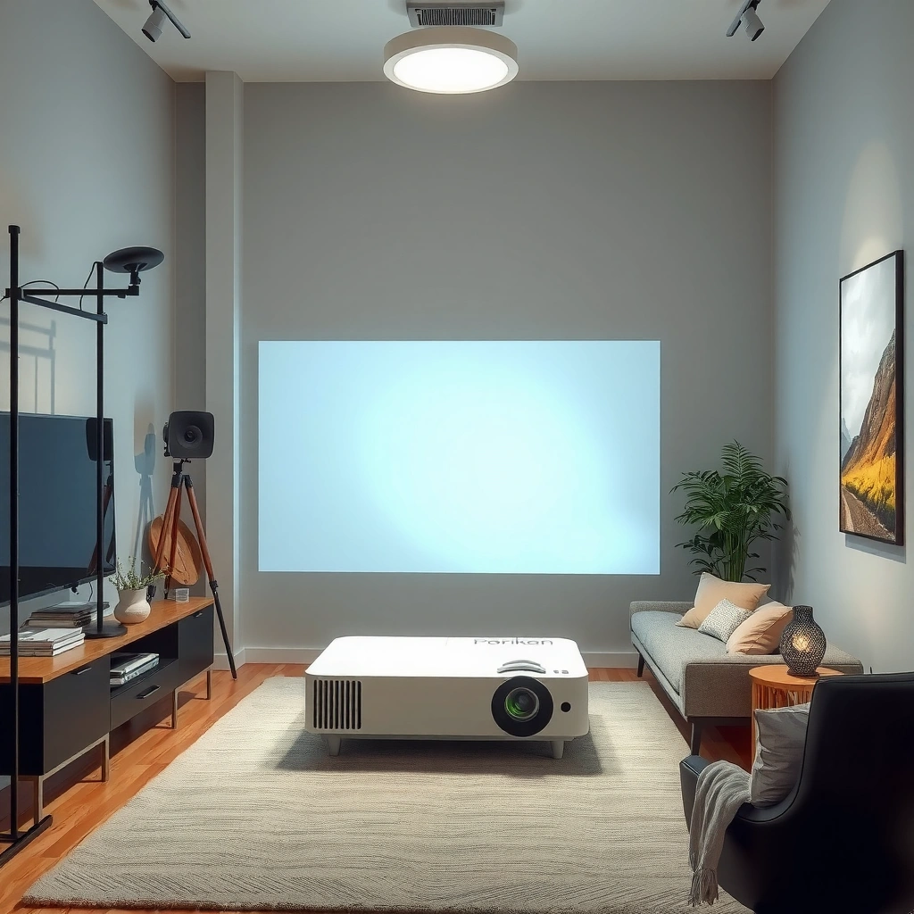 Room Lighting - how many lumens for projector