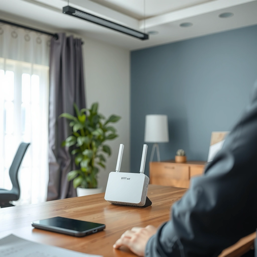 Visual guide to checking router and WiFi extender setup options for optimal connectivity