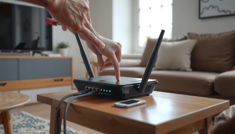 Step-by-step guide on how to connect to a router for internet access