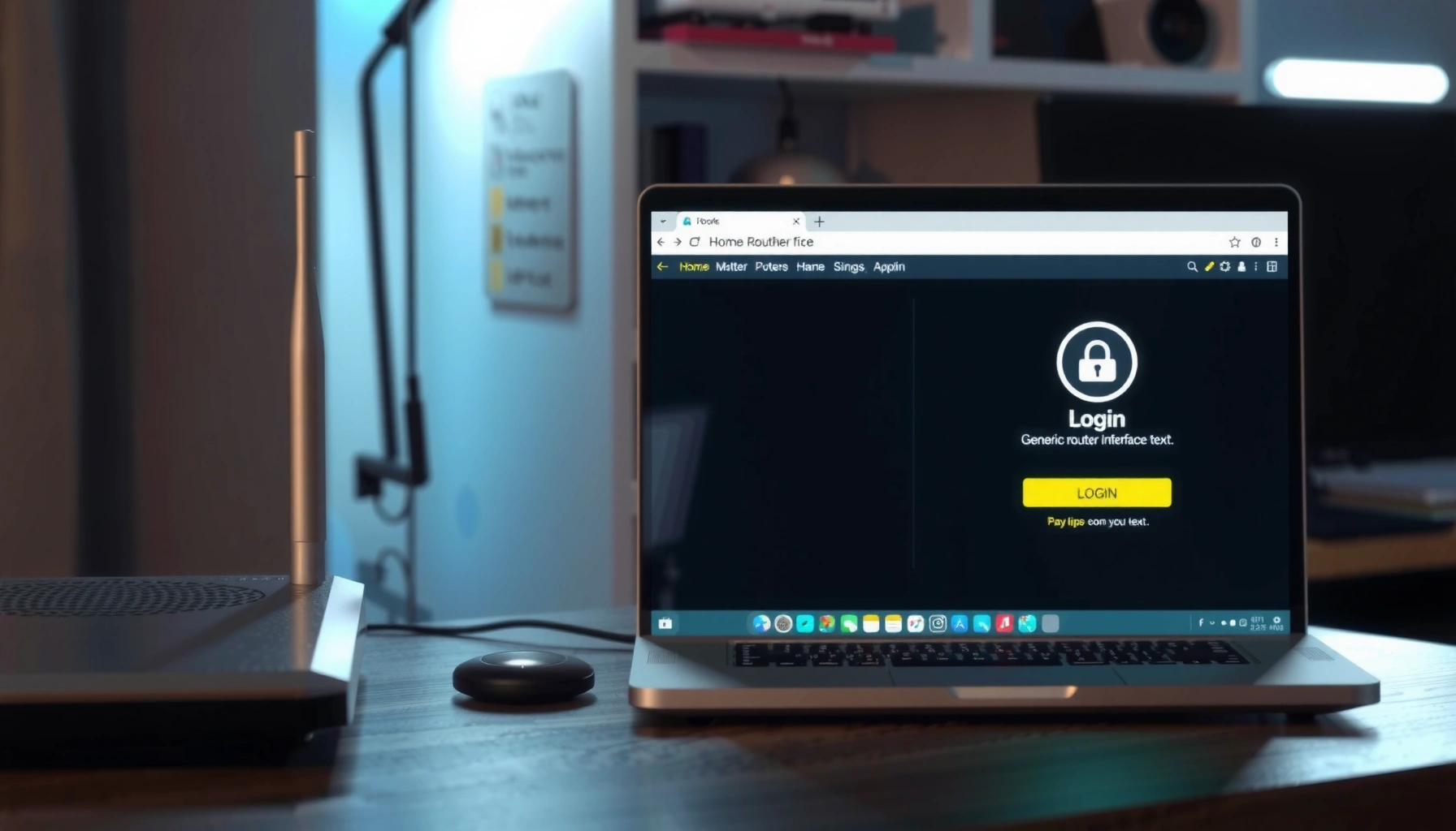 Step-by-step guide on how to log in to your router settings for configuration and management.