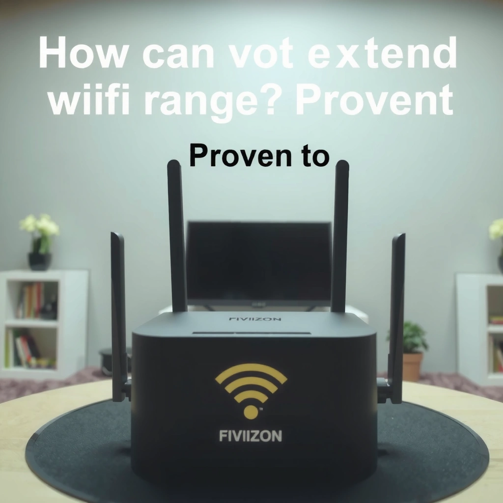A diagram showing optimal router placement and common obstructions affecting WiFi range.