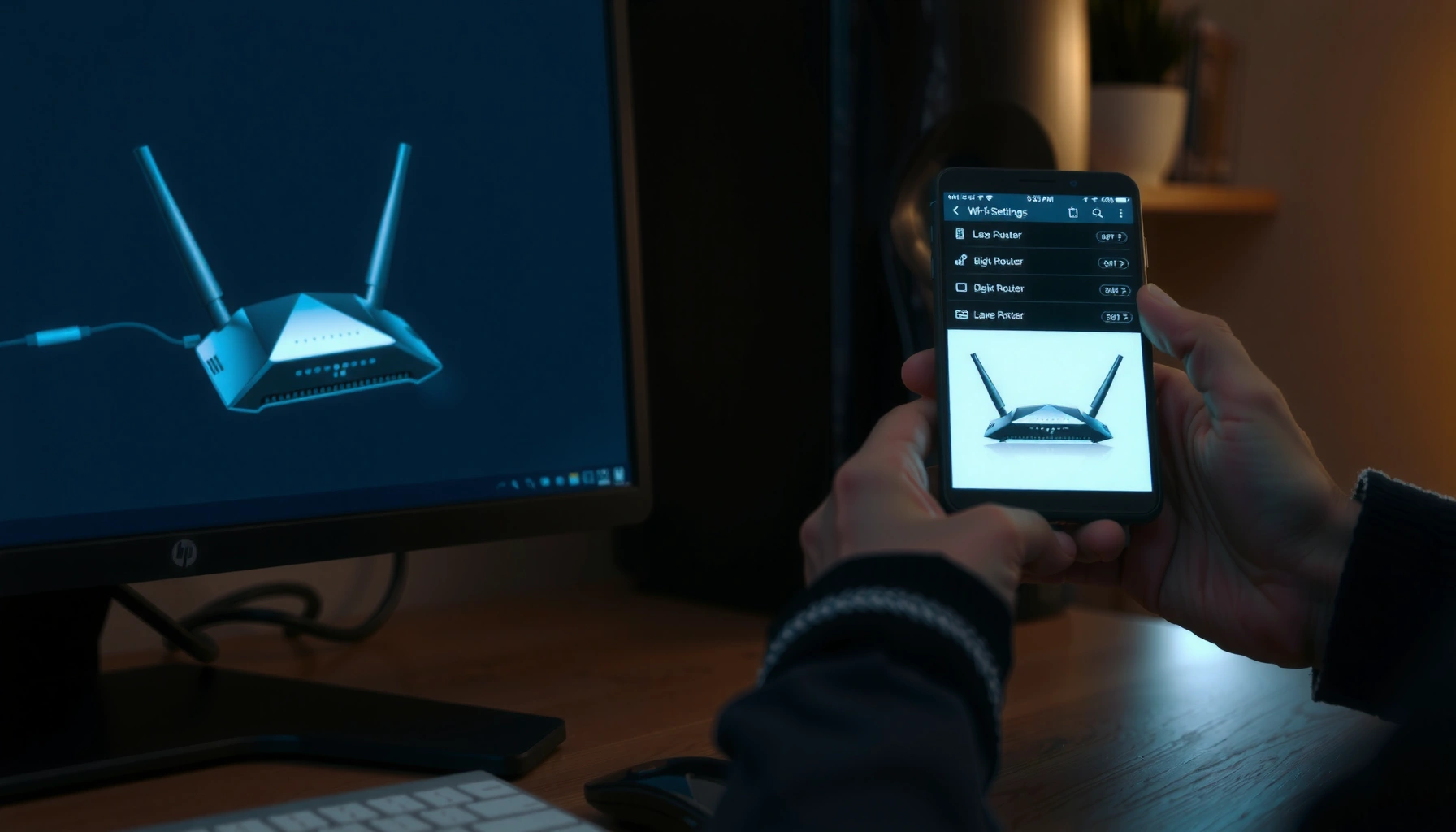 Step-by-step guide on accessing router settings for configuration and management.