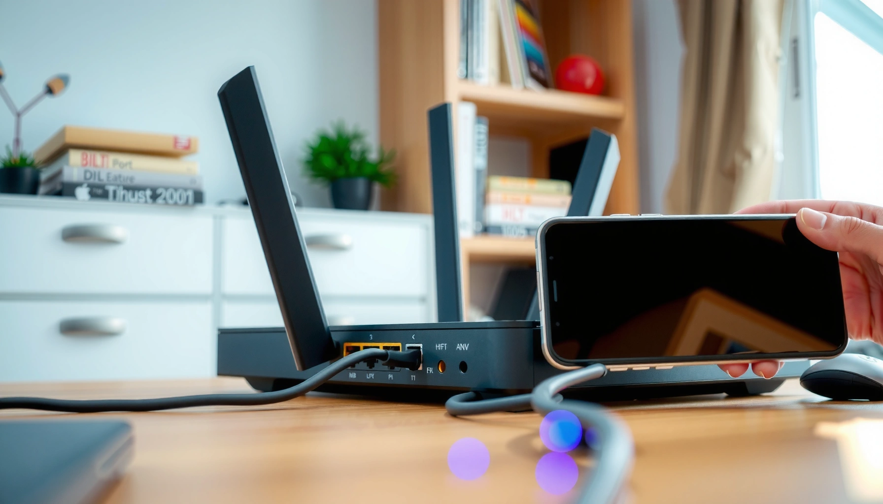 Step-by-step guide on how to set up a router for home or office use.