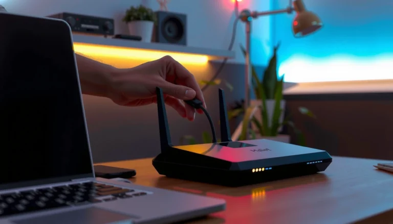 Step-by-step guide on how to set up a router for home or office use.