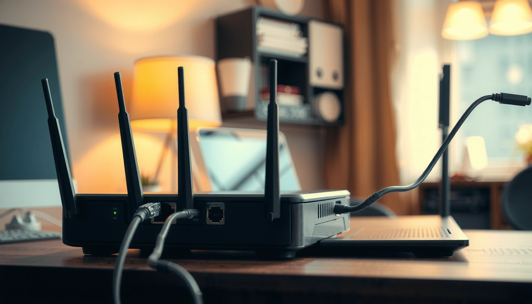 Step-by-step guide on how to connect one router to another for improved network setup.