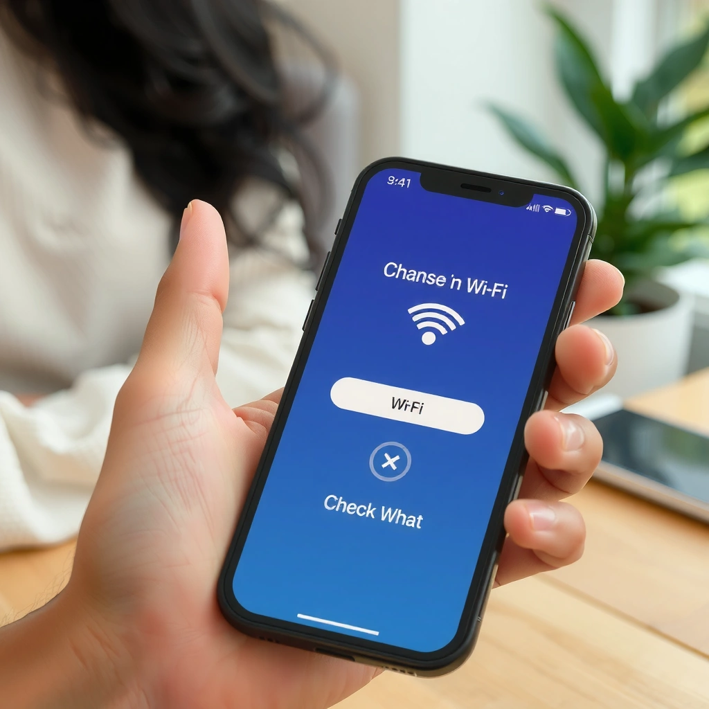 Comparison of changing Wi-Fi password on a router versus an iPhone for better understanding.