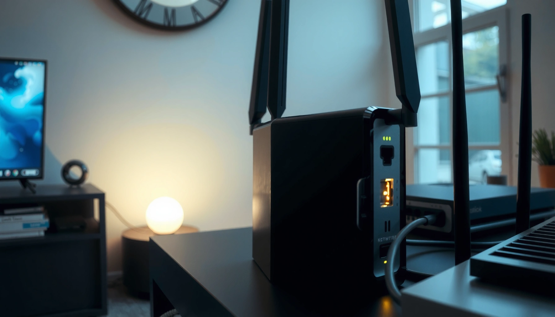 Illustration comparing a router and a modem, highlighting key differences between the two devices.