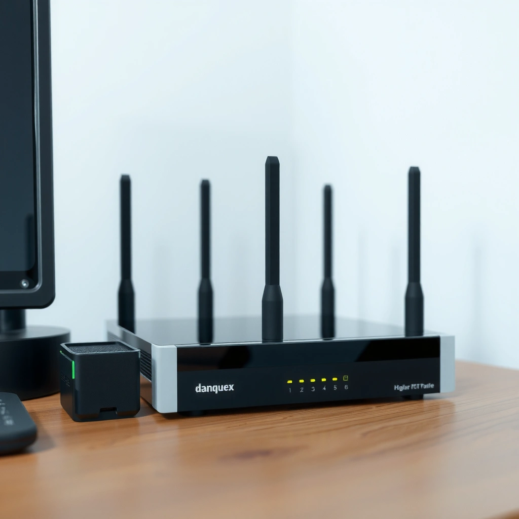 Illustration comparing the functions of a router and a modem in a home network setup.