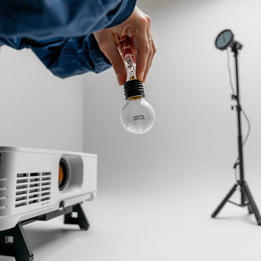 Safety First - how to replace a projector lamp bulb