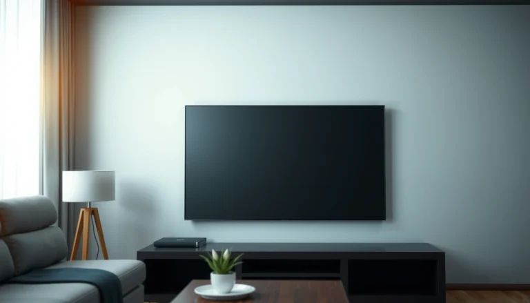 A Samsung TV displaying smart features and apps, illustrating its capabilities as a smart TV.