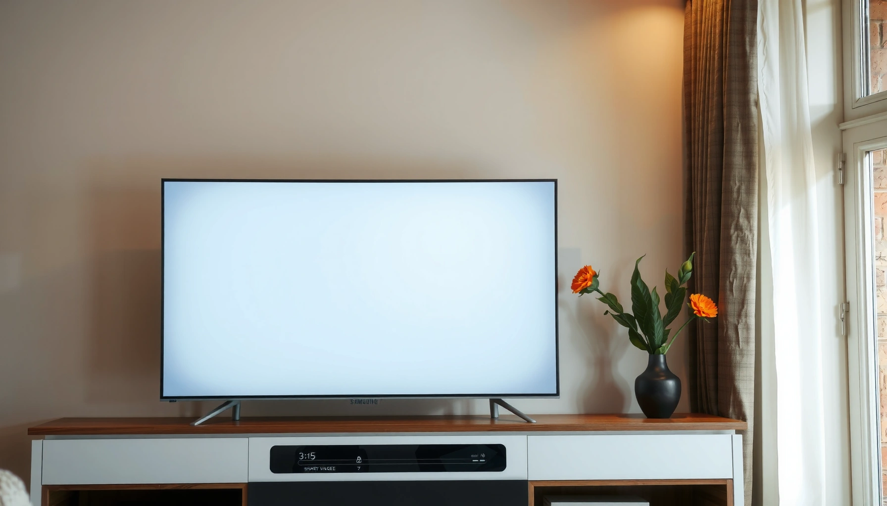 Image illustrating how to set up and use a Samsung Smart TV with tips for everyday use.