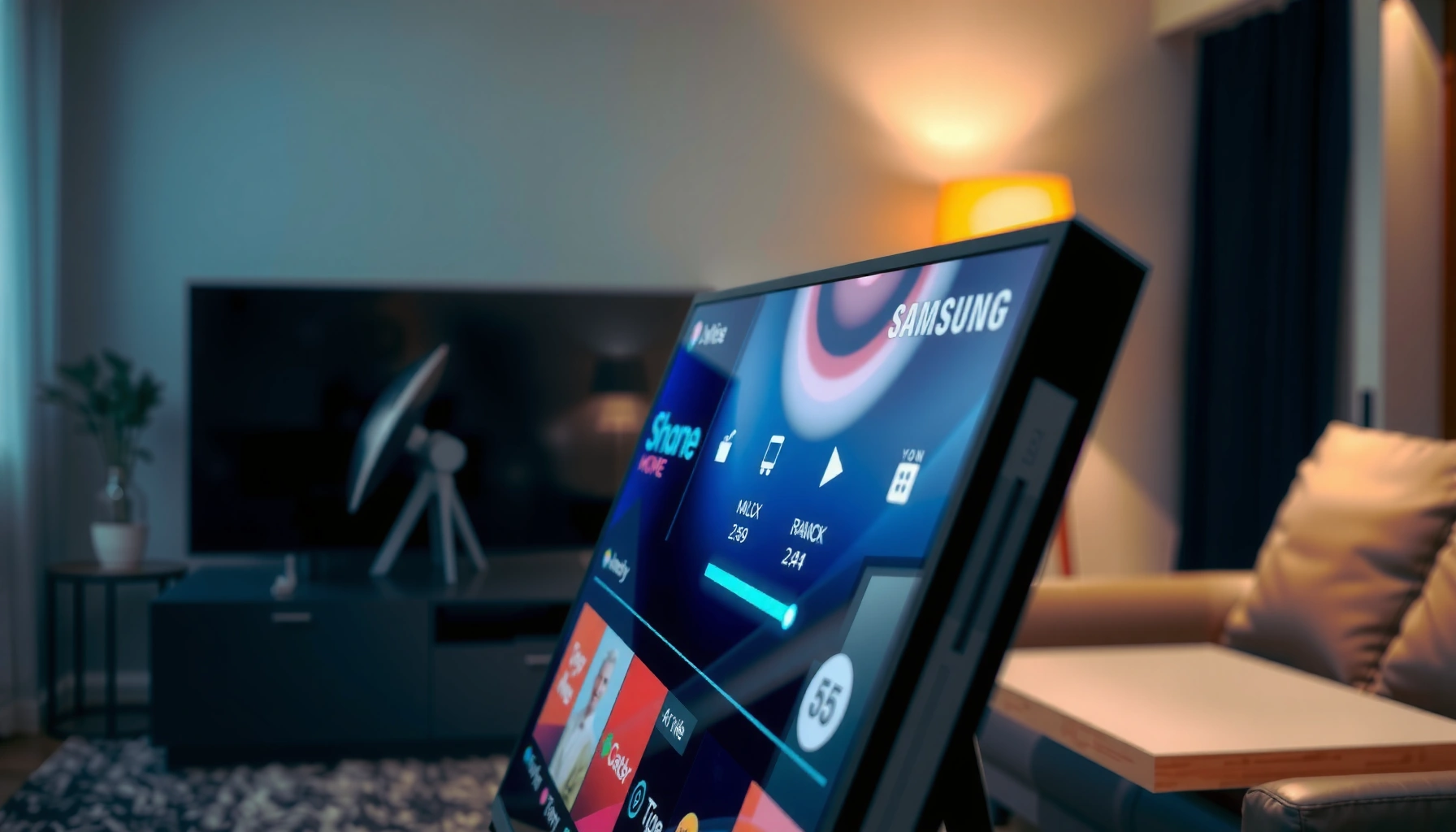 Step-by-step setup guide for using a Samsung Smart TV with helpful tips.
