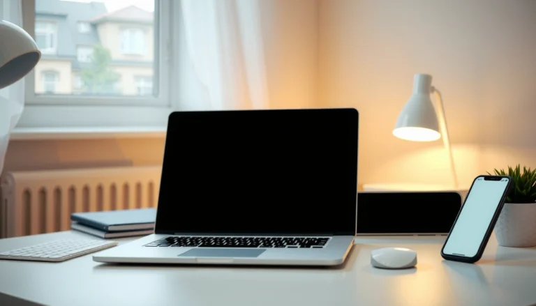 Person adjusting screen distance for better eye comfort while working on a computer.