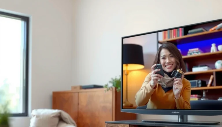 Step-by-step guide to screen share on Samsung Smart TV with clear instructions and visuals.