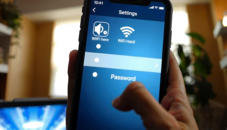 A smartphone displaying how to see WiFi password using quick methods.