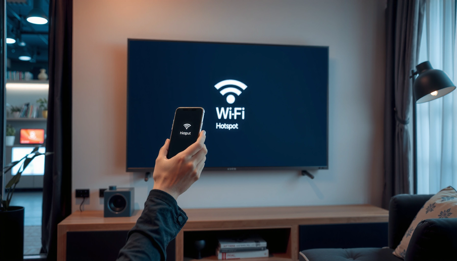 Step-by-step guide to setting up wireless internet on a Smart TV