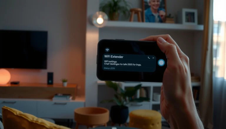 Step-by-step guide on how to set up a WiFi extender for better internet coverage.