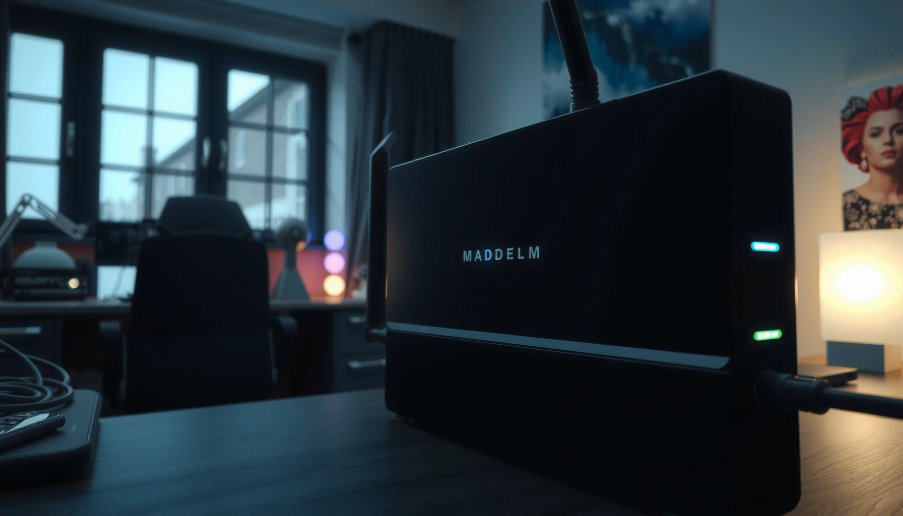 An illustration showing quick signs and tests to determine if a modem is bad.