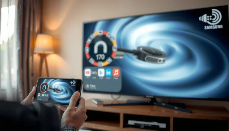 Step-by-step guide on how to smart cast to a Samsung TV for seamless streaming.