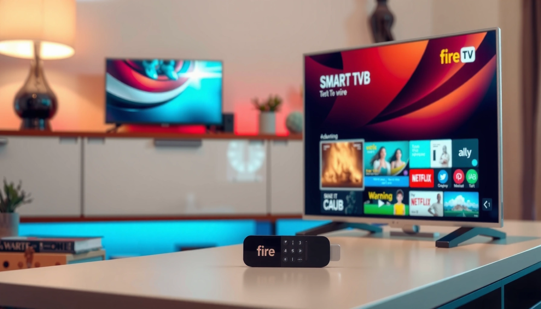 An overview of Smart Fire TV features and functionality, showcasing its interface and capabilities.