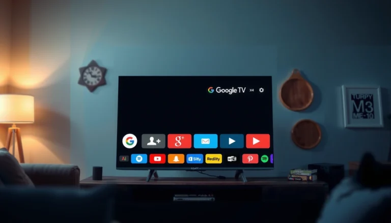 An overview of Smart Google TV features and benefits in a simple guide format.
