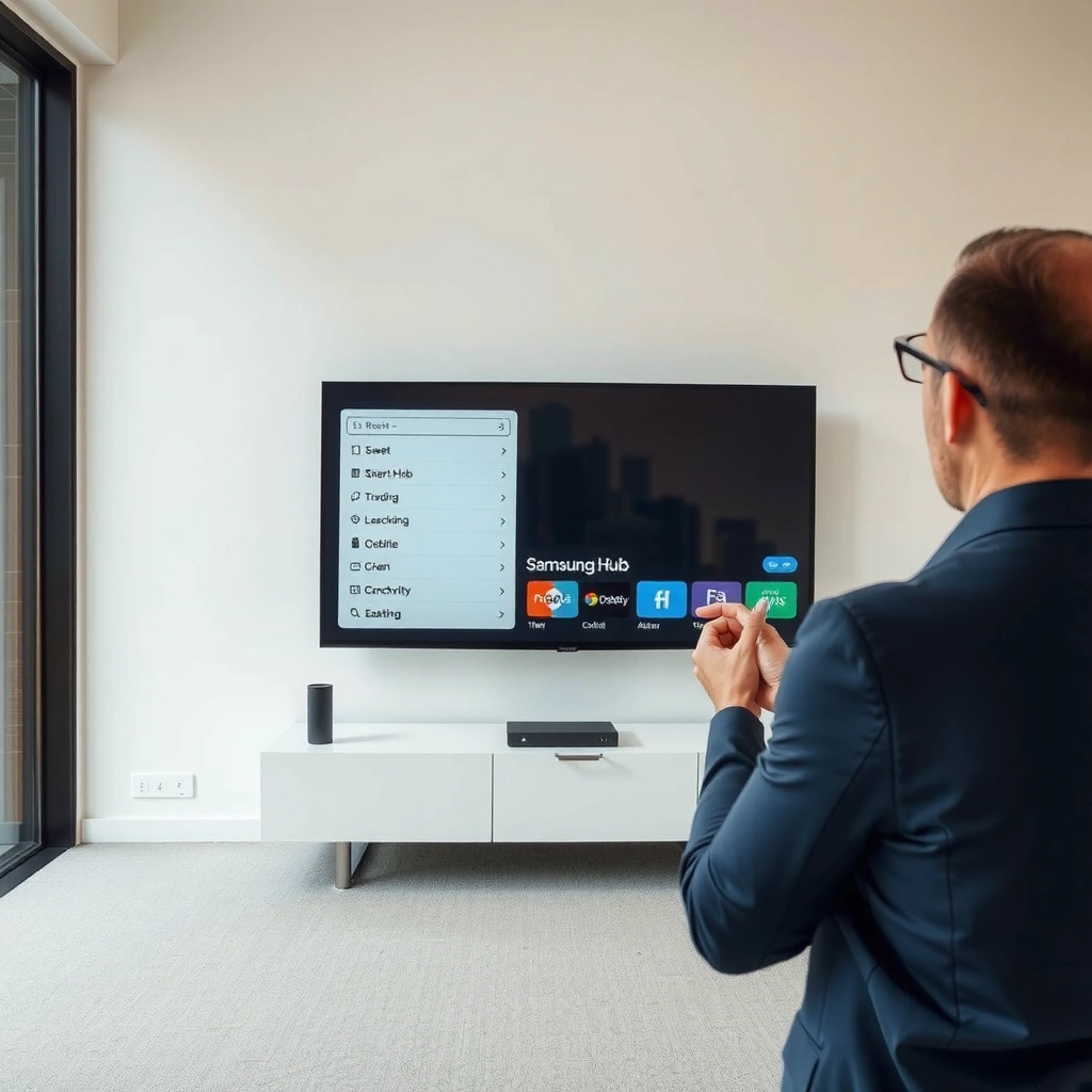List of requirements to check before resetting Samsung Smart Hub TV settings