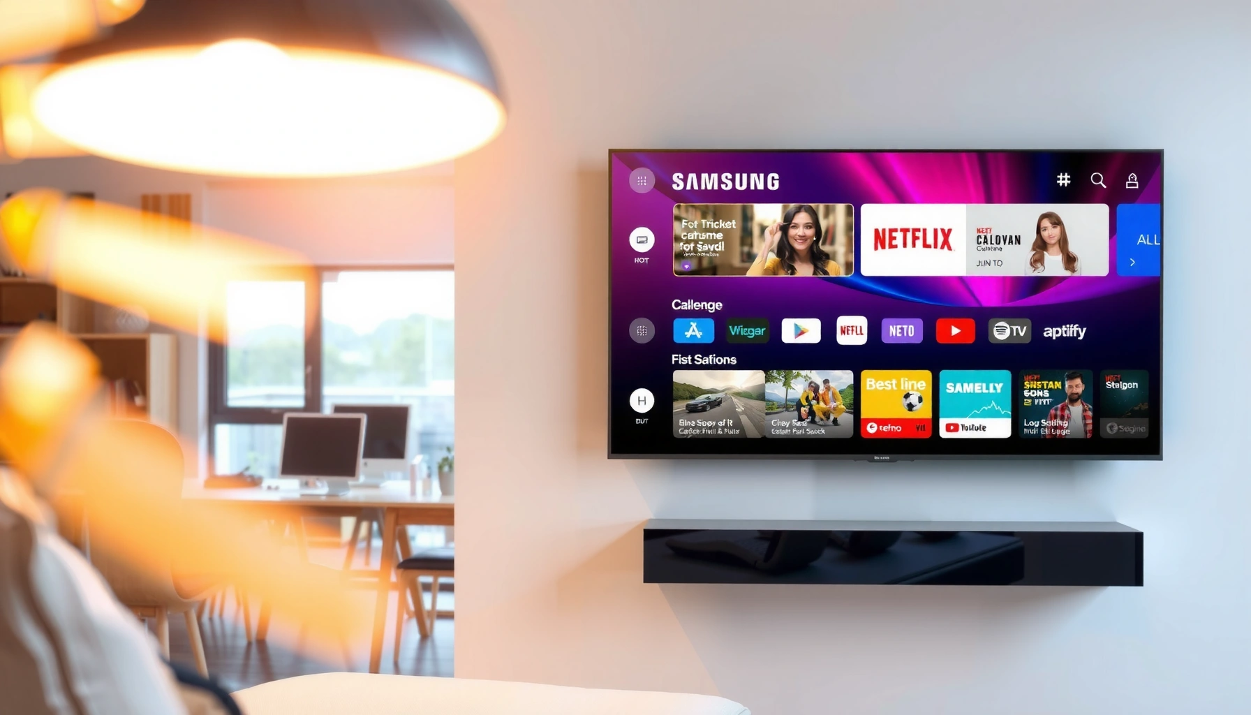 An overview of Smart Samsung TV features, showcasing its capabilities and technology.