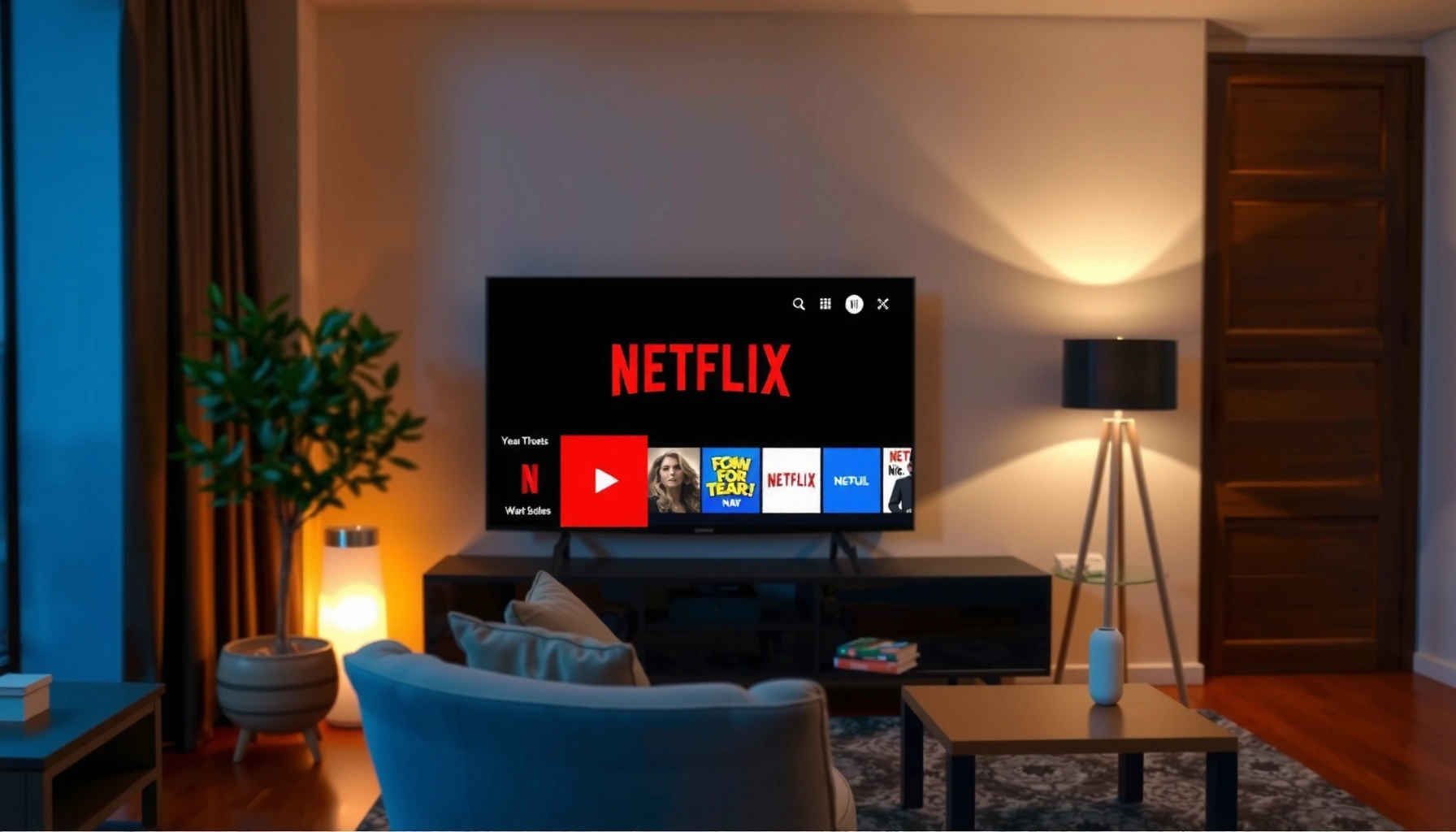 A person considering if a Smart TV is necessary for streaming Netflix.