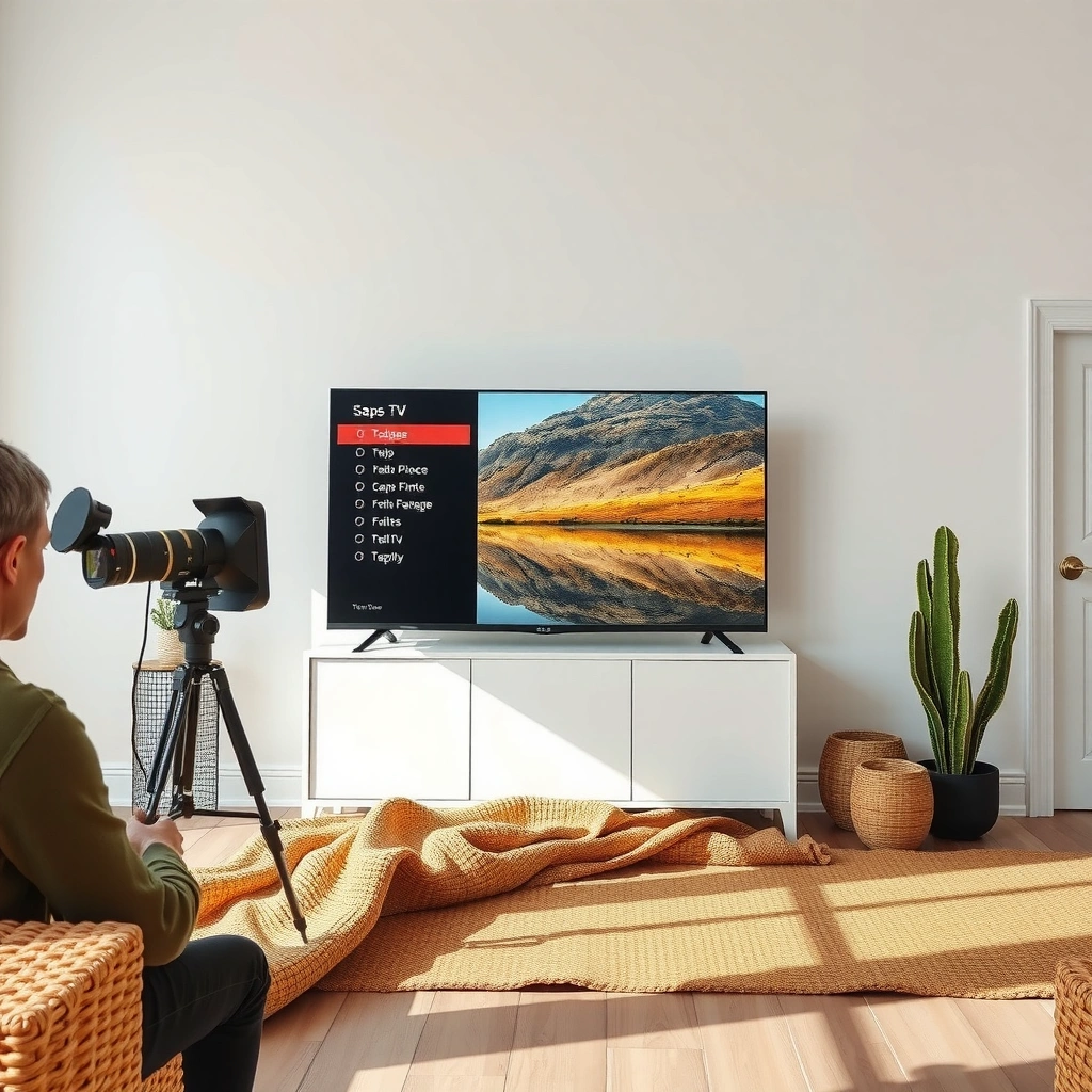 A screenshot of a Smart TV app store displaying various app options for users to choose from.