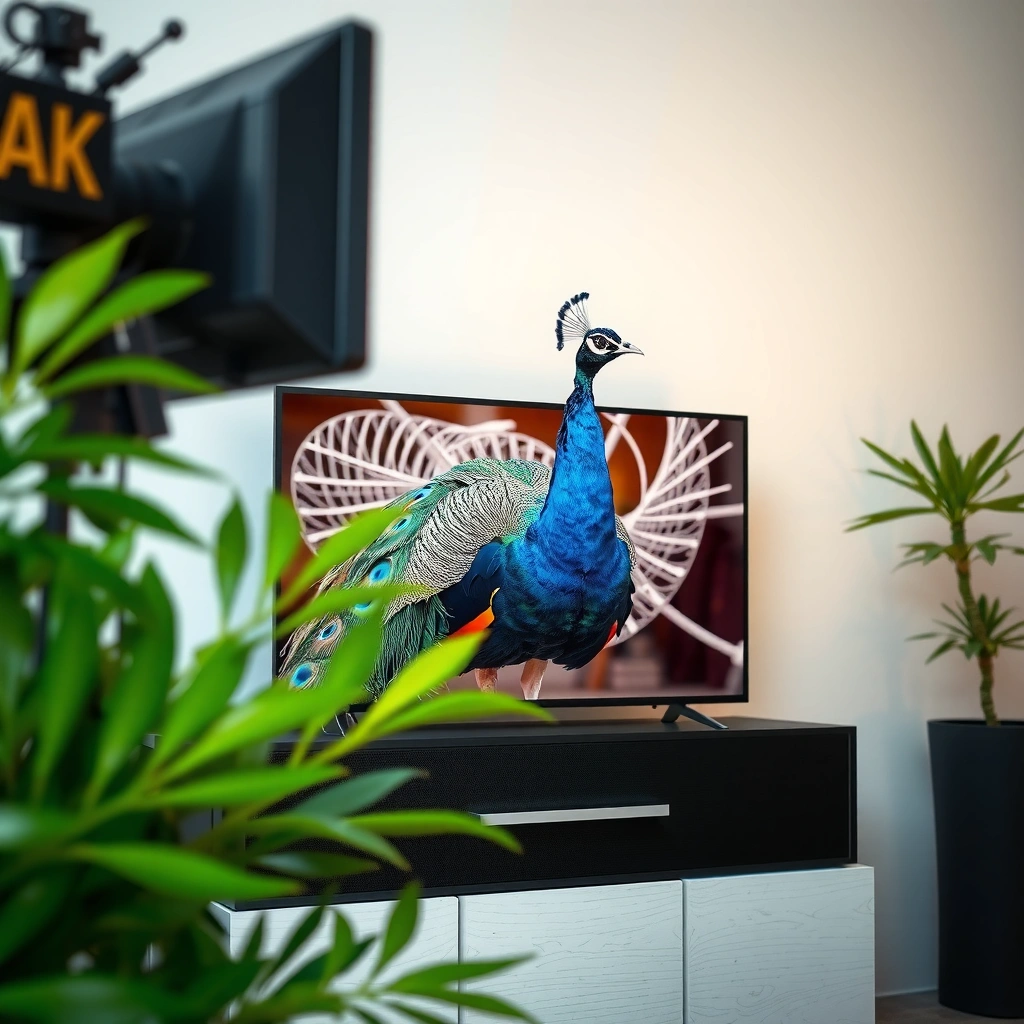 Image showing how to check smart TV compatibility for Peacock streaming service.
