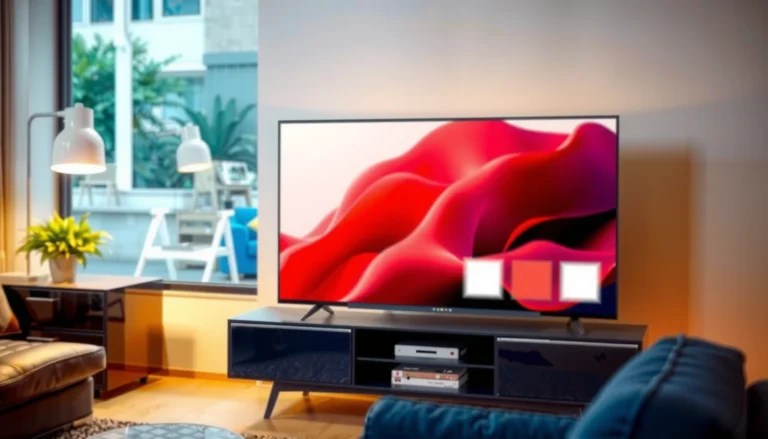 An infographic illustrating key features that define a Smart TV, highlighting connectivity and smart capabilities.
