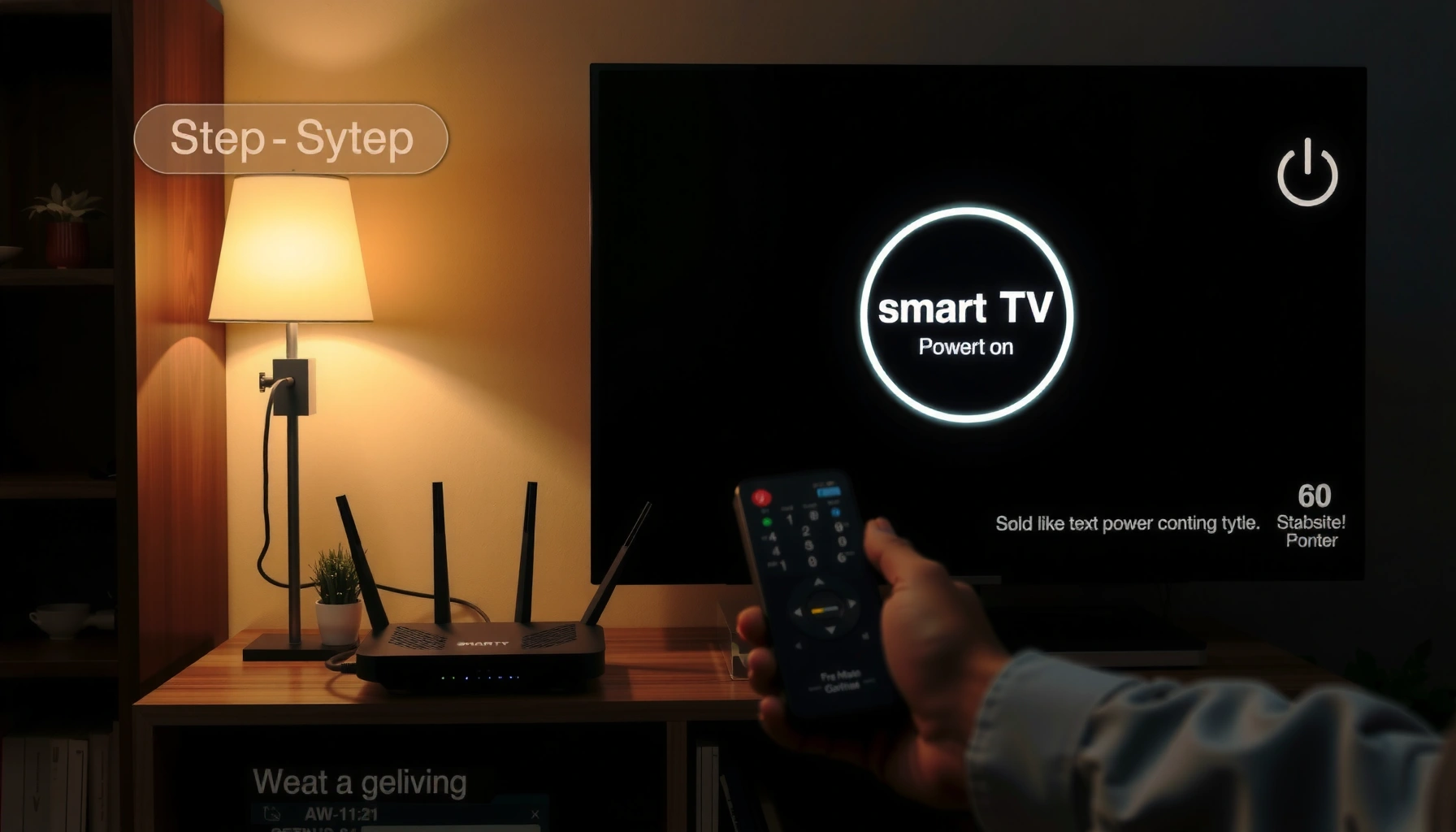 Step-by-step guide on how to connect a Smart TV to the Internet for streaming and online access.