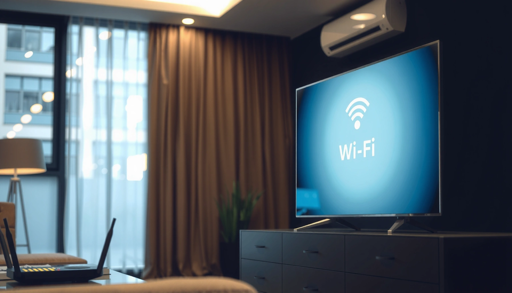 Step-by-step guide for connecting a Smart TV to the internet for streaming and browsing.