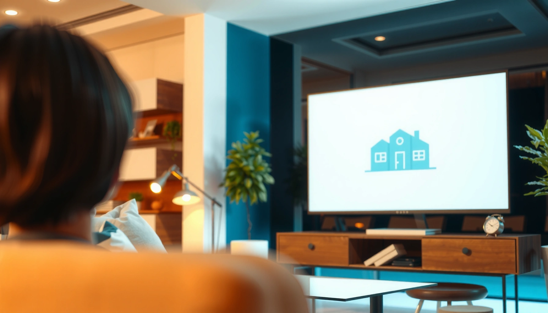 Infographic showing average lifespan and factors affecting smart TV longevity.