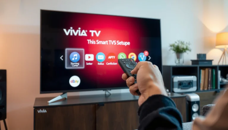 Step-by-step guide to streaming on a Vizio Smart TV with setup instructions.