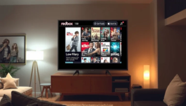 Step-by-step guide on how to stream Redbox on a Smart TV for easy movie access.