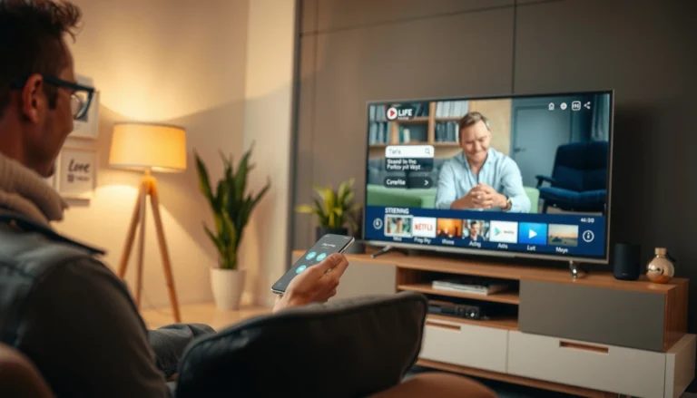 Step-by-step guide on how to stream content to your smart TV easily.