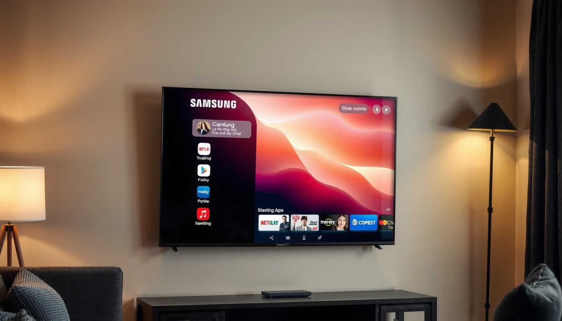 Step-by-step guide to streaming on a Samsung Smart TV with simple setup instructions.