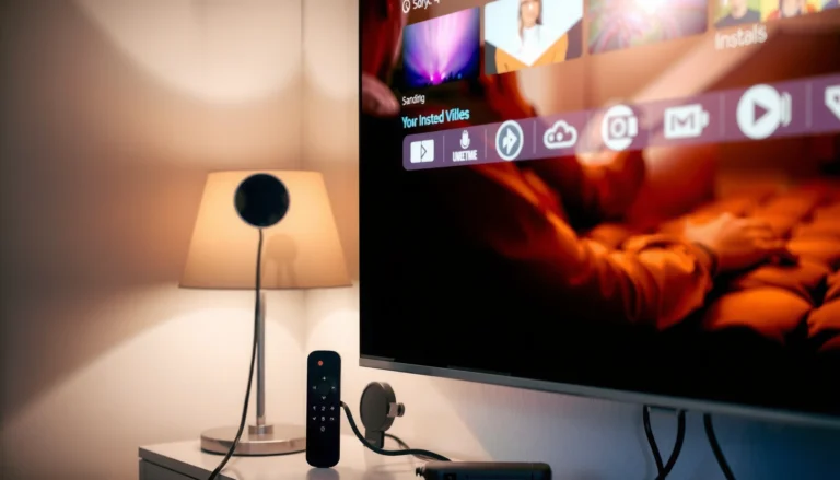Step-by-step guide on converting a regular TV into a smart TV with easy methods.