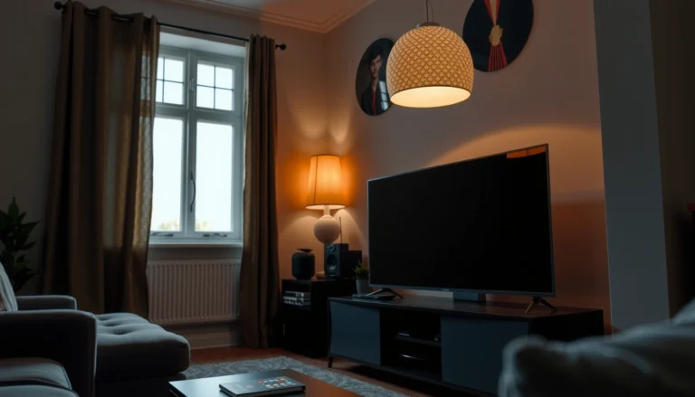 Sizing guide for choosing the right TV screen size based on viewing distance.
