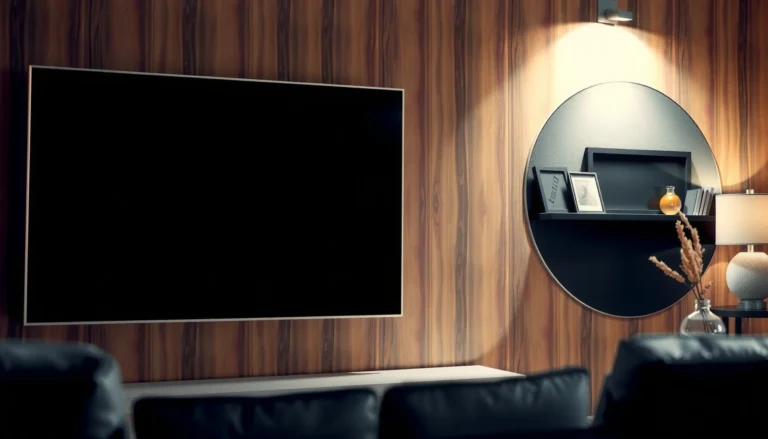 Visual guide illustrating how to choose the right TV screen size for your room