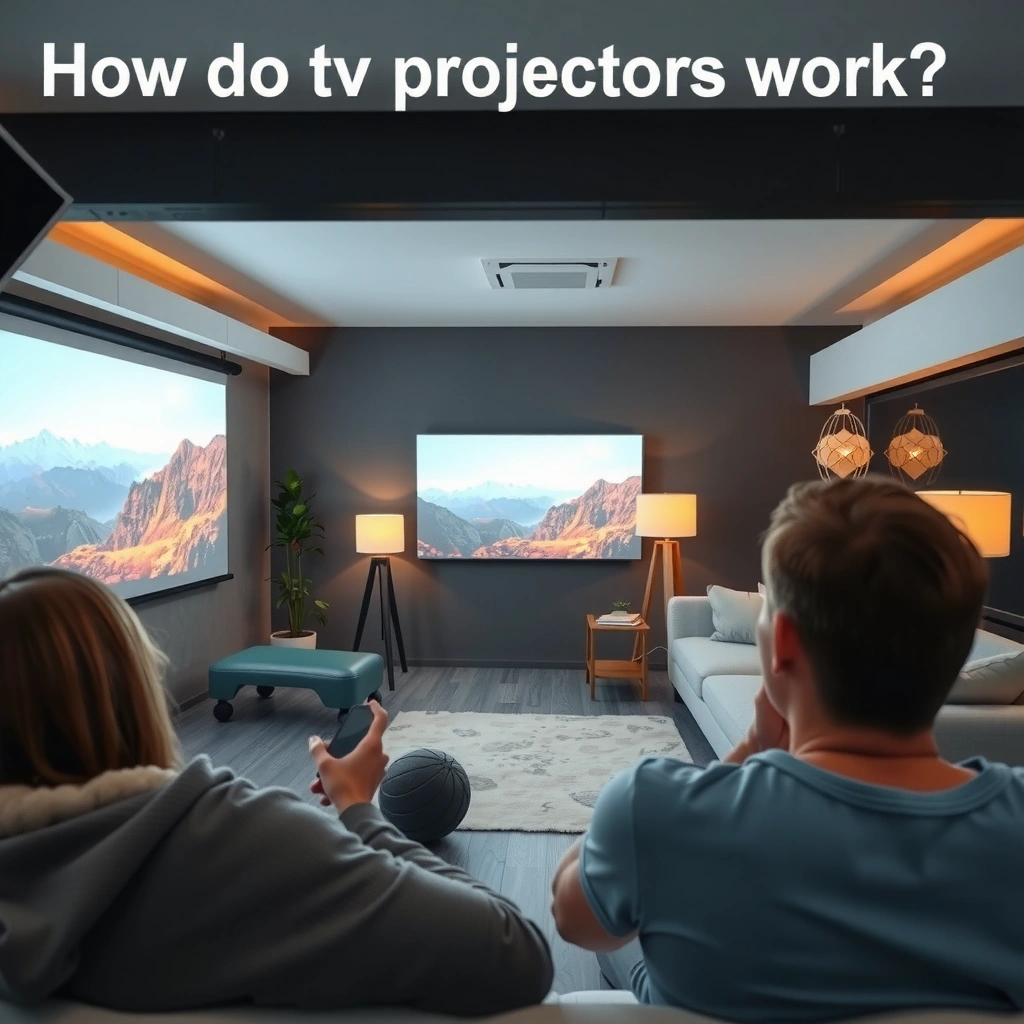 TV Signal - how do tv projectors work