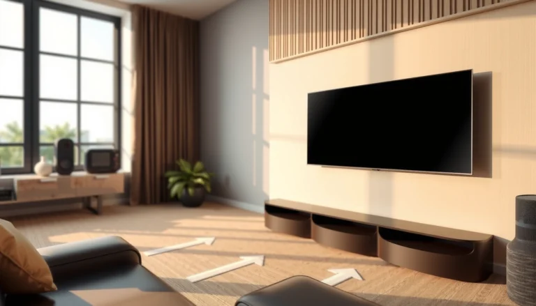 Diagram illustrating optimal TV size recommendations based on viewing distance for better home theater experience.