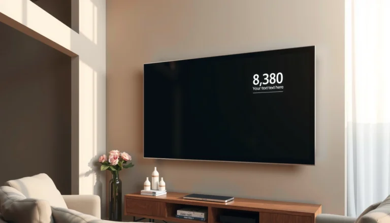Calculator guide for determining the ideal TV size based on viewing distance and room dimensions.