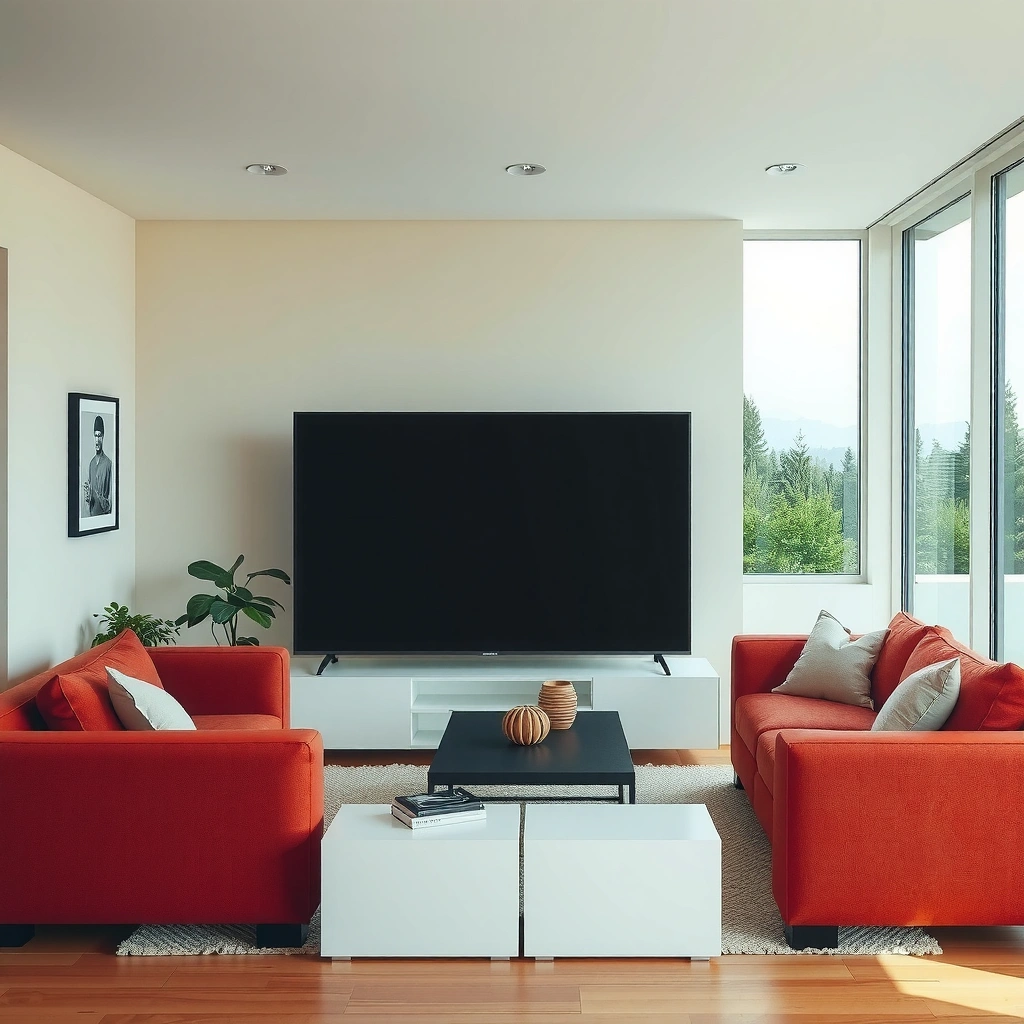 TV Size Range - how big tv for 10 feet away